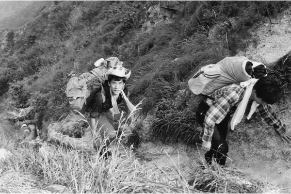 9テント泊の道具を担ぎ登った比良登山