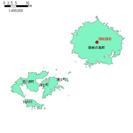 隠岐 島前 島後 神社MAP マップ 島根県隠岐の島町 海士町 西ノ島町 