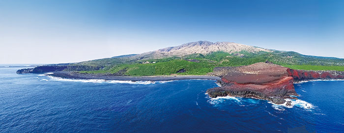 三宅島・雄山の風景